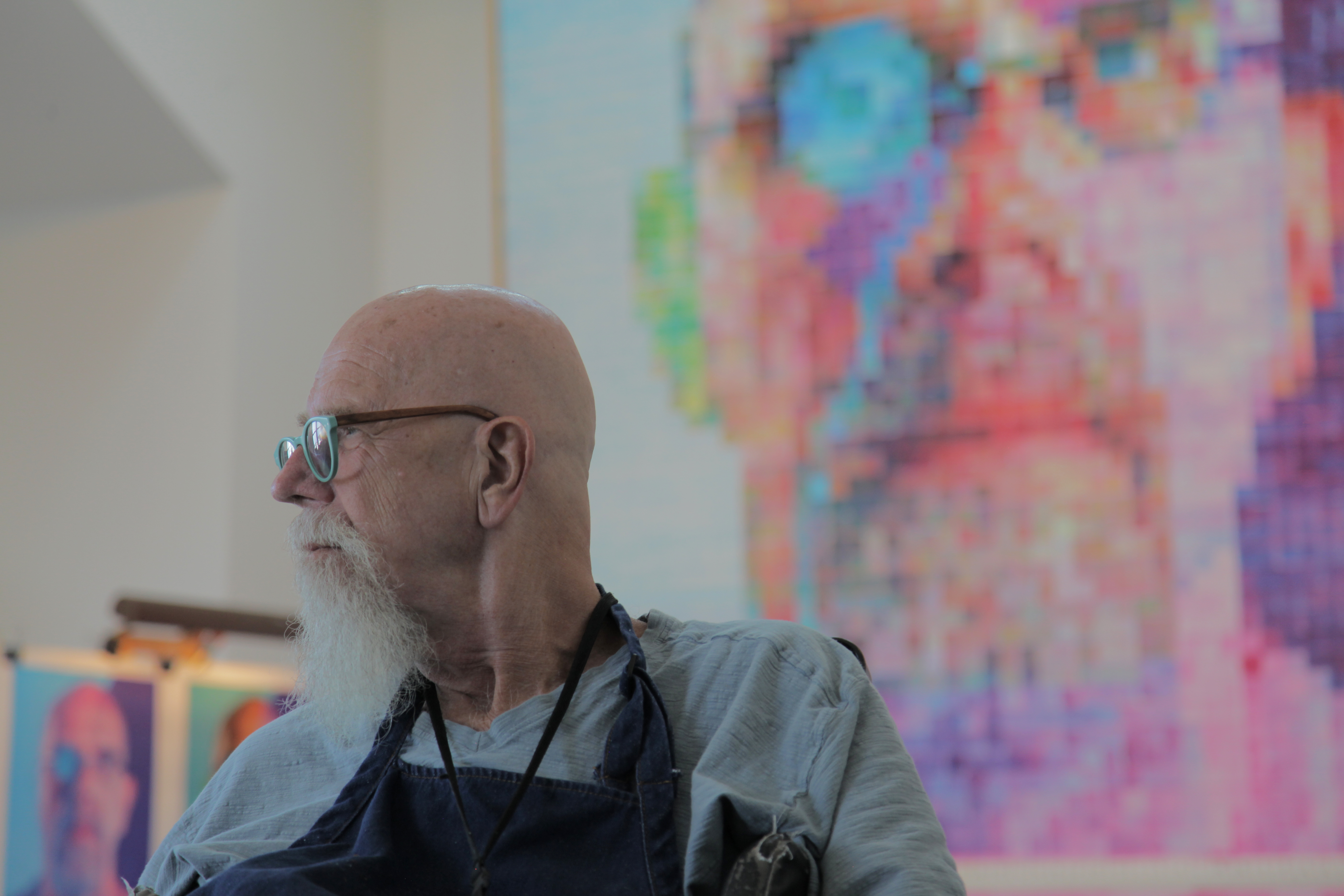 Chuck Close Fierce Creativity 2014